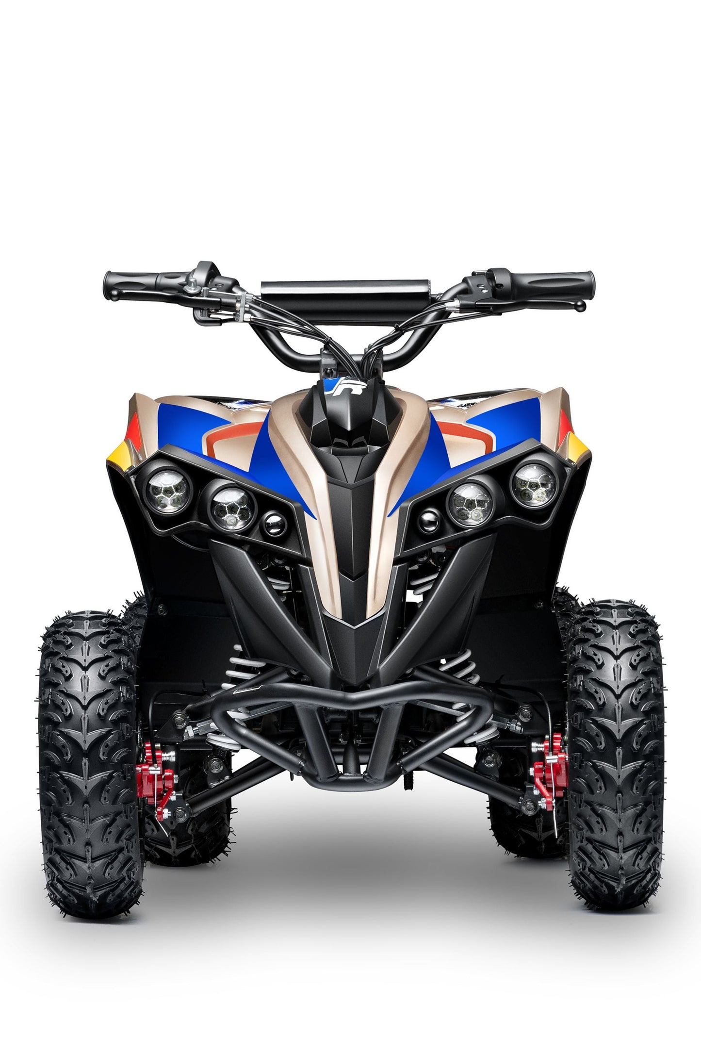 Electric ATV Quad 4 Wheeler 36V with Off-Road Tires - 220lbs Weight Capacity - Tested and Fully Assembled