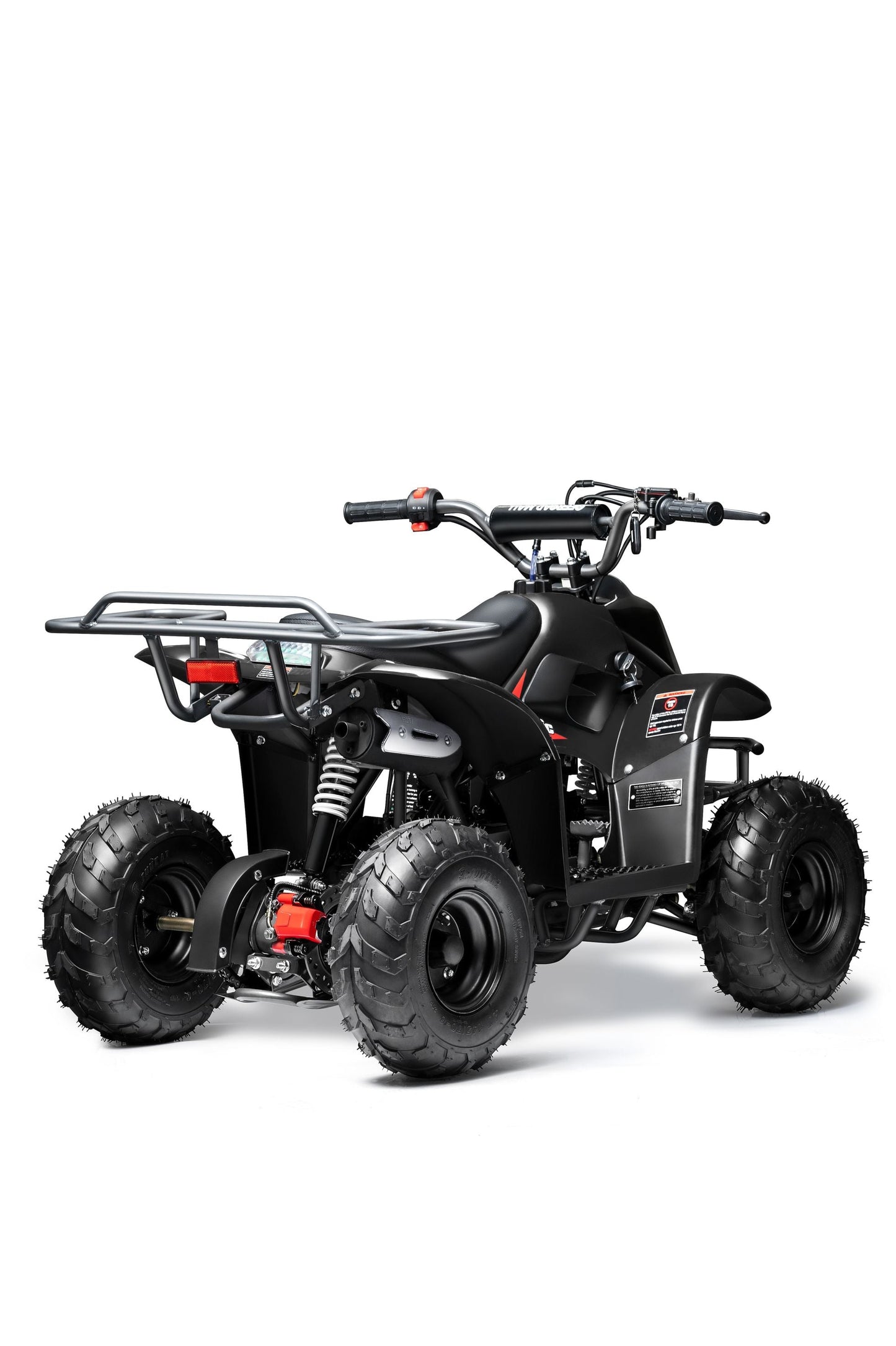 GAS 110cc ATV Quad 4 Wheeler with Off-Road Tires - 220lbs Weight Capacity - Tested and Fully Assembled