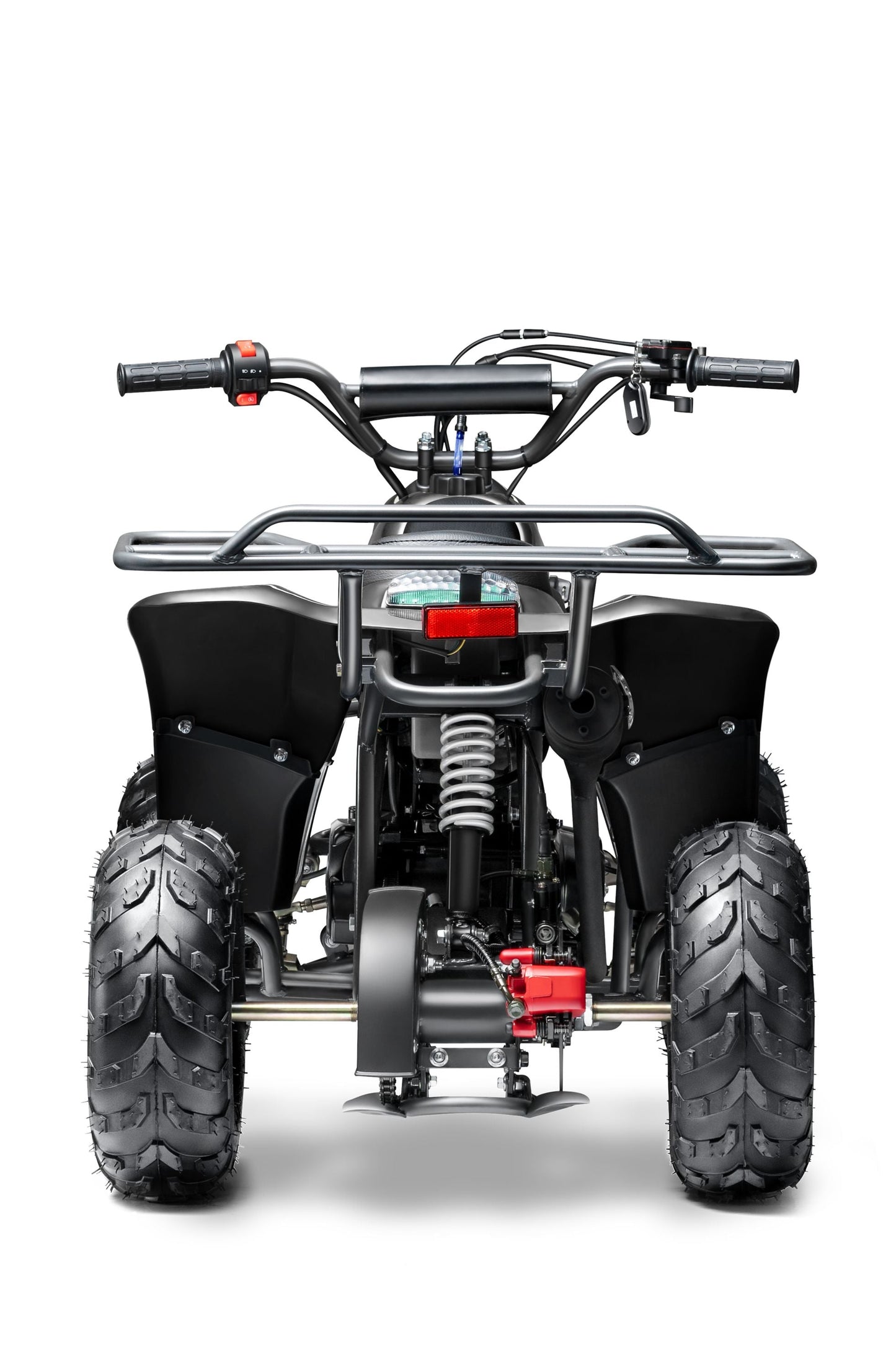 GAS 110cc ATV Quad 4 Wheeler with Off-Road Tires - 220lbs Weight Capacity - Tested and Fully Assembled