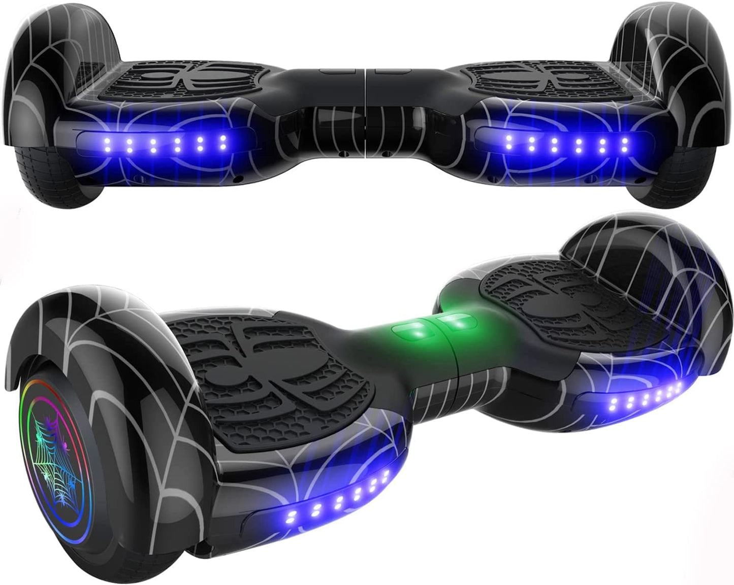 Hoverboard for Kids, with Bluetooth Speaker and LED Lights 6.5" Self Balancing Scooter Hoverboard for Kids Ages 6-12