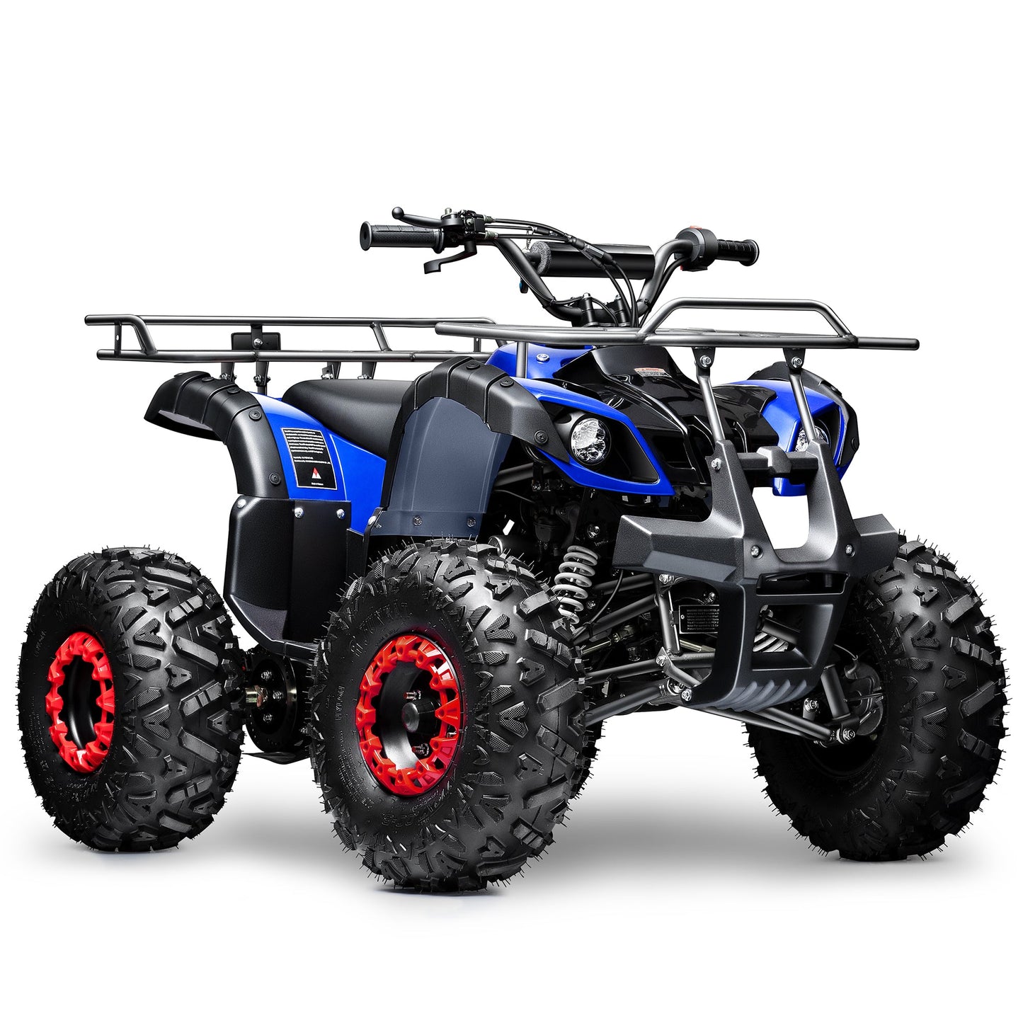 GAS 125cc ATV Quad 4 Wheeler with Off-Road Tires - 220lbs Weight Capacity - Tested and Fully Assembled