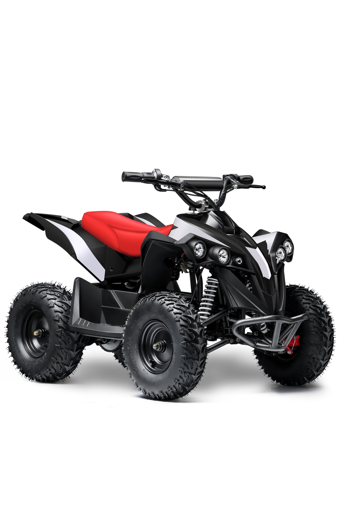 Electric ATV Quad 4 Wheeler 36V with Off-Road Tires - 220lbs Weight Capacity - Tested and Fully Assembled